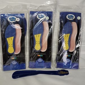 Dr Comfort size W8 3 pair shoe inserts